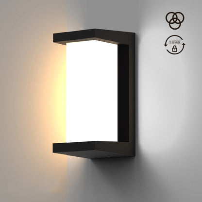 3CCT Changeable Contemporary Outdoor Wall Front Porch Lights SY-O9552-3L