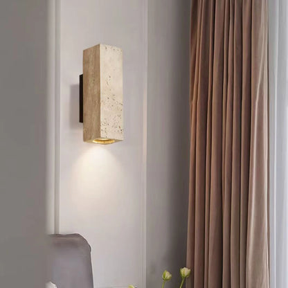 Wabi Sabi Yellow Up And Down Stone Wall Sconce SY-IW003