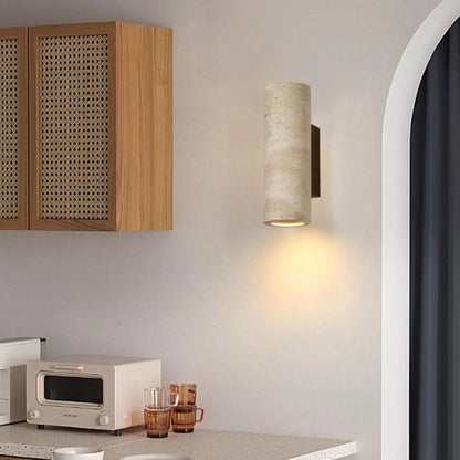 Wabi Sabi Yellow Up And Down Stone Wall Sconce SY-IW003