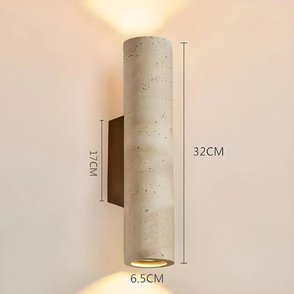 Wabi Sabi Yellow Up And Down Stone Wall Sconce SY-IW003