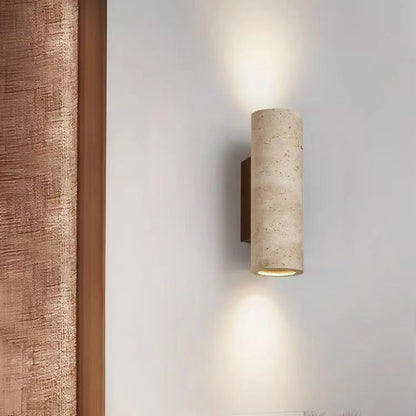 Wabi Sabi Yellow Up And Down Stone Wall Sconce SY-IW003