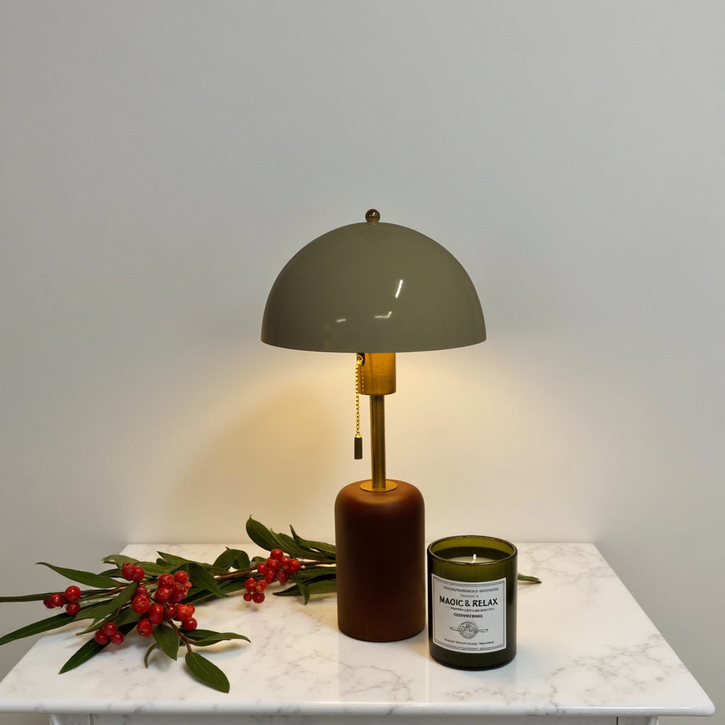 Medieval Style Vintage Bedside Table Lights with Cord for Bedroom SY-T001