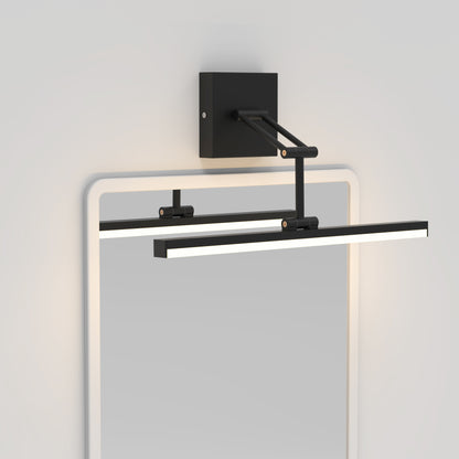 12W 3CCT Led Modern Black Bathroom Vanity Lights with Button SY-V015-Black
