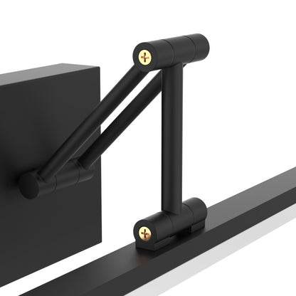 12W 3CCT Led Modern Black Bathroom Vanity Lights with Button SY-V015-Black