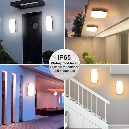 24W Wall Lamp For Outdoor AC 85-265V Modern Light Lanterns SY-O1009