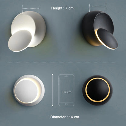 10W Rotatable Modern Wall Lights For Living Room Hallway SY-I010