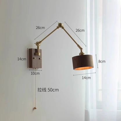 Custom Wall Mounted Reading Lights With Swing arm SY-IW005