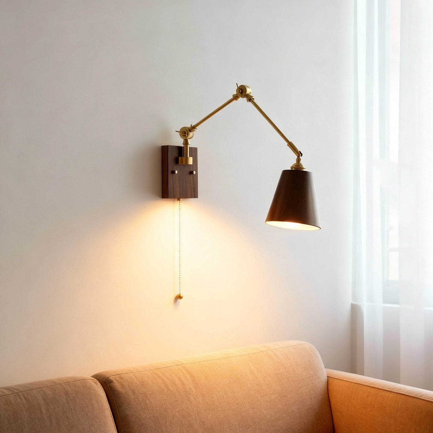 Custom Wall Mounted Reading Lights With Swing arm SY-IW005