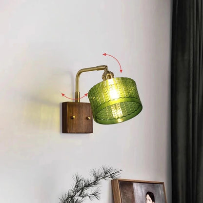 Hardwired Glass Wall Sconces For Bedroom SY-IW006