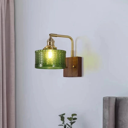 Hardwired Glass Wall Sconces For Bedroom SY-IW006