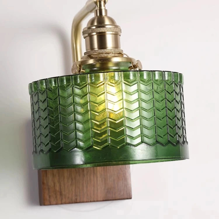 Hardwired Glass Wall Sconces For Bedroom SY-IW006