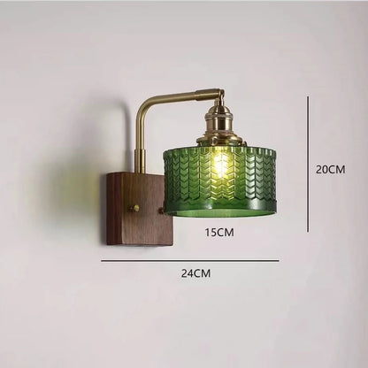Hardwired Glass Wall Sconces For Bedroom SY-IW006