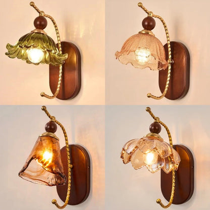Hardwired Glass Wall Sconces For Bedroom SY-IW006