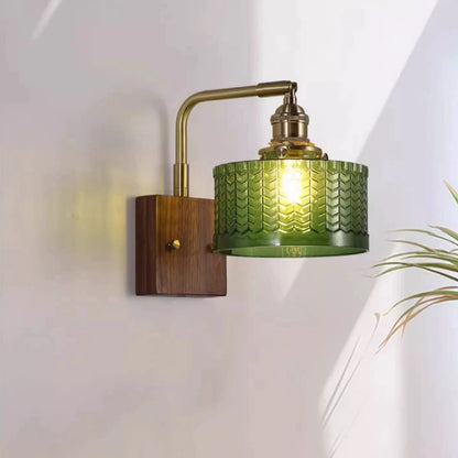 Hardwired Glass Wall Sconces For Bedroom SY-IW006