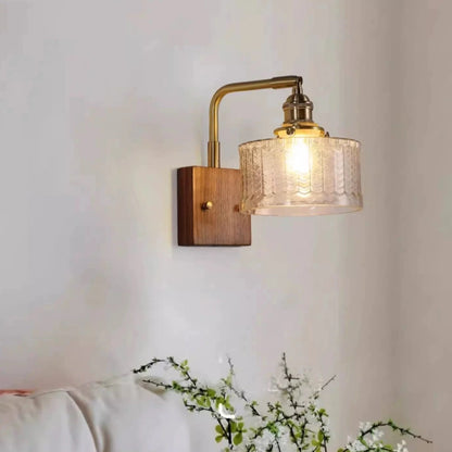 Hardwired Glass Wall Sconces For Bedroom SY-IW006