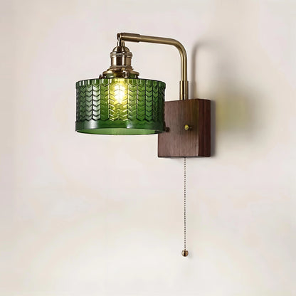 Hardwired Glass Wall Sconces For Bedroom SY-IW006