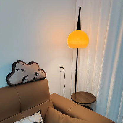 Wooden Floor Lamp For Living Room With Shelves SY-F002